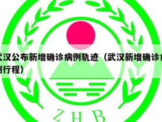 武汉公布新增确诊病例轨迹（武汉新增确诊病例行程）