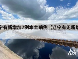 辽宁有新增加7例本土病例（辽宁有无新增病例）