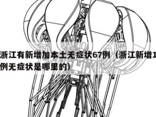 浙江有新增加本土无症状67例（浙江新增1例无症状是哪里的）