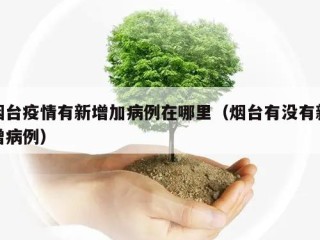 烟台疫情有新增加病例在哪里（烟台有没有新增病例）